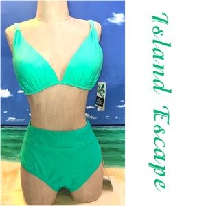 Island Escape Bikini set, teal, 14